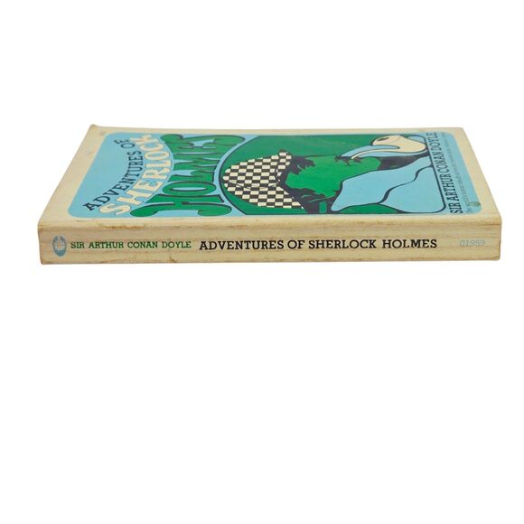 Adventures of Sherlock Holmes by Sir Arthur Conan Doyle Paperback 1965 3rd Print - Picture 4 of 5